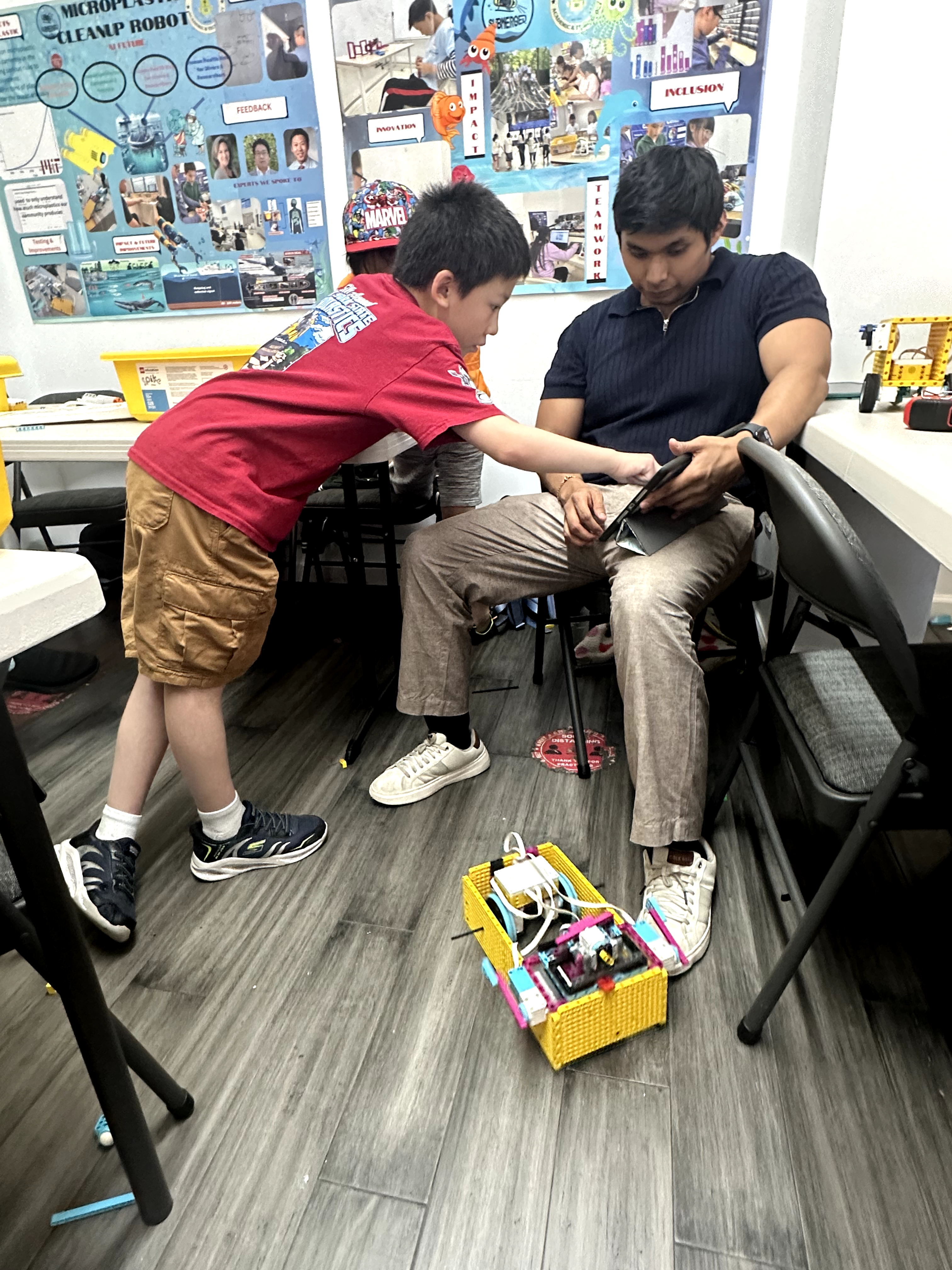 Summer camp robotics still